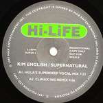 Kim English - Supernatural - Hi Life Recordings - UK House