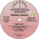 Midnight Fantasy - Why Cry? - Fourth Floor Records - US House