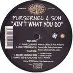 Pursernel & Son - Ain't What You Do - Swing City Records - House