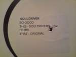 Soul Driver - So Good - Hope Recordings - Progressive