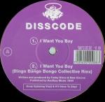 Disscode - I Want You Boy - Wizz Records - House