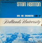 Stan Kenton And His Orchestra - Live At Redlands University - Creative World - Jazz