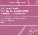 Rio & Mars - Gimme! Gimme! Gimme! (A Man After Midnight) (Promo 1) - Feverpitch - UK House