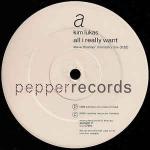 Kim Lukas - All I Really Want - Pepper Records - UK House