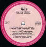 The Salsoul Orchestra - You're Just The Right Size (A Special R.E.M.I.X.E.D. Version) / Run Away - Rams Horn Records - Disco