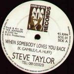 Steve Taylor & Ciyo - When Somebody Loves You Back - Sound Of Soul Records - Soul & Funk