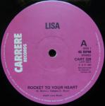 Lisa  - Rocket To Your Heart - Carrere - Disco