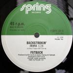 The Fatback Band - Backstrokin' (Remix) - Spring Records - Disco