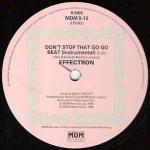 Effectron - Don't Stop That Go Go Beat - MDM Records - Soul & Funk
