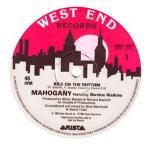 Mahogany & Bernice Watkins - Ride On The Rhythm - West End Records - Soul & Funk