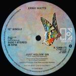 Ernie Watts - Just Holdin' On / Look In Your Heart - Elektra - Disco