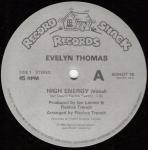 Evelyn Thomas - High Energy - Record Shack Records - Disco