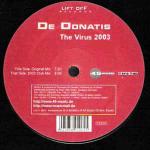 Tommaso De Donatis - The Virus 2003 - Lift Off Records - Trance