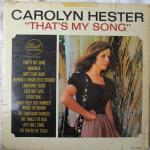 Carolyn Hester - That's My Song - Dot Records - Folk