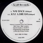 Scoff Boys - Way Back / Just A Dream - Scoff Records - Progressive