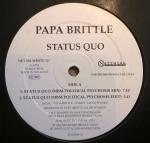 Papa Brittle - Status Quo - Nettwerk Europe - Leftfield