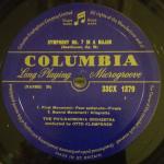 Ludwig van Beethoven, Otto Klemperer & Philharmonia Orchestra - The Beethoven Symphonies Number 7 In A Major Op. 92 - Columbia - Classical