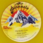 Peggy Scott - You've Got It All - Pinnacle Records - Soul & Funk