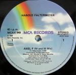 Harold Faltermeyer - Axel F (The M & M Mix) - MCA Records - Synth Pop