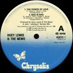 Huey Lewis & The News - The Power Of Love - Chrysalis - Rock