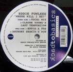Eddie Fowlkes - Where Will I Be? - Back To Basics - Deep House