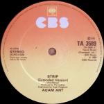 Adam Ant - Strip - CBS - Rock