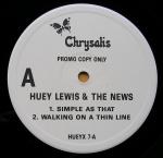 Huey Lewis & The News - Simple As That - Chrysalis - Rock