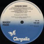 Maddy Prior - Changing Winds - Chrysalis - Folk