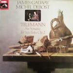 Georg Philipp Telemann, James Galway & Michel Debost - Six Sonatas For Two Flutes Op. 2 - His Masters Voice - Classical