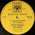 Melvin J. Gunton & Brian Skinner  - The Fortunes Of Gemini May 21 - June 20 - Marble Arch - Soundtracks