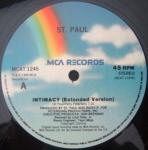 St. Paul - Intimacy - MCA Records - Synth Pop