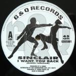 Sinclair - I Want You Back - G & Q Records - Soul & Funk