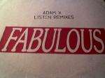 Adam X - Listen Remixes / Warfare - white label - Fabulous Music UK - Hardcore