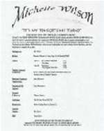 Michelle Wilson - It's My Time (It's My Turn) - Waako Records - US House