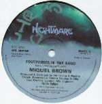 Miquel Brown - Footprints In The Sand - Nightmare Records - Synth Pop