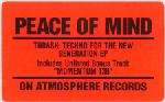 Peace Of Mind - Thrash: Techno for the new Generation - Atmosphere - US Techno