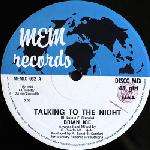 Brian Ice - Talking To The Night - Memory Records - Italo Disco