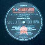 D-Dimension - Love Sensation - Vinyl Solution - UK House