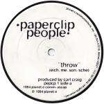 Paperclip People - Throw / Remake (Basic Reshape) - clear vinyl - Planet E - Detroit Techno