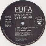 PBFA - Strictly Limited DJ Sampler - Boss Records - House