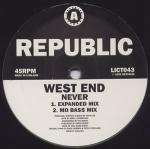 West End - Never - Republic Records - House