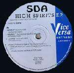 SDA - High Spirits EP - Vice Versa Records - Deep House