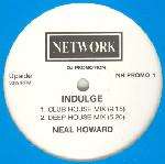 Neal Howard - Indulge - Network Records - UK House