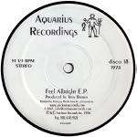 Troy Brown - Feel Allright E.P. - Aquarius Recordings - House