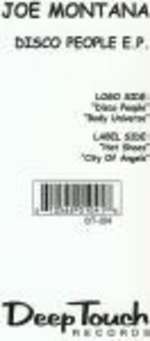 Joe Montana - Disco People E.P. - Deep Touch Records - US House