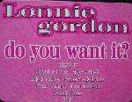 Lonnie Gordon - Do You Want It? - Cutting Records - UK House
