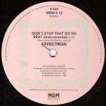 Effectron - Don't Stop That Go Go Beat - MDM Records - Soul & Funk