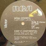 Nona Hendryx - Keep It Confidential - RCA Victor - Disco